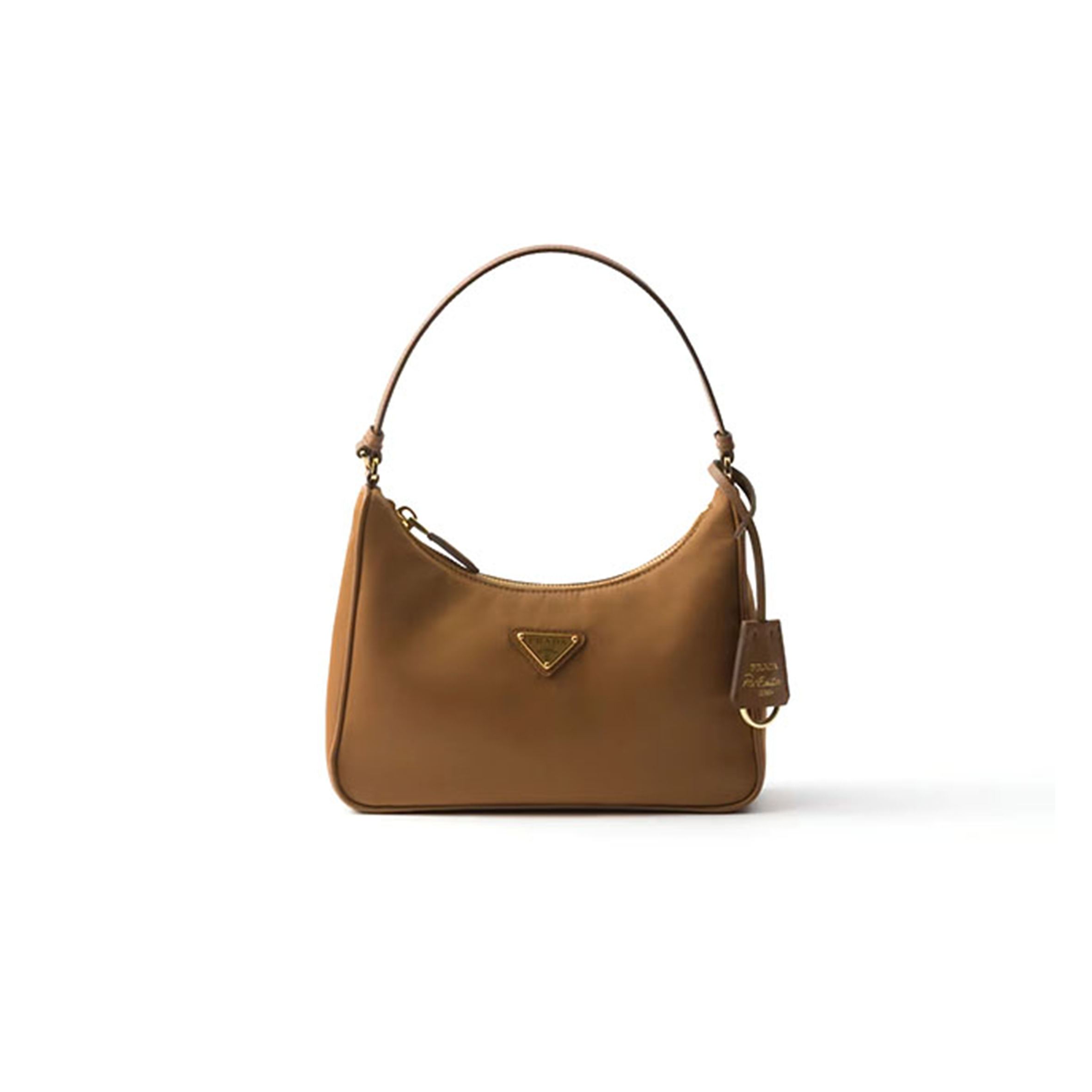 PRADA PRADA RE-EDITION 2005 RE-NYLON AND SAFFIANO MINI BAG 1N204M (22*18*6.5cm)
